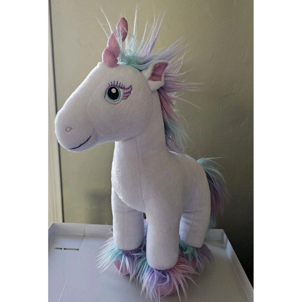 Magic Unicorn Build a Bear White 16 Plush Stuffed Toy